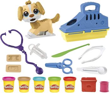 Play-Doh - Set da Veterinario, playset con cane giocattolo per bambini dai 3 anni in su  Hasbro 2022 | Libraccio.it