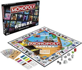 Monopoly - Roblox, gioco da tavolo per bambini dagli 8 anni in su (Edizione 2022)  Hasbro 2022 | Libraccio.it