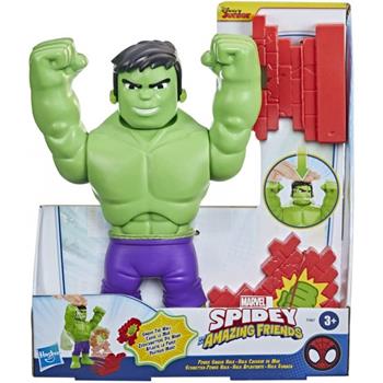 Hasbro Marvel Spidey e i Suoi Fantastici Amici - Hulk Spaccatutto, action figure da 25 cm e accessorio muro in mattoni  Hasbro 2022 | Libraccio.it