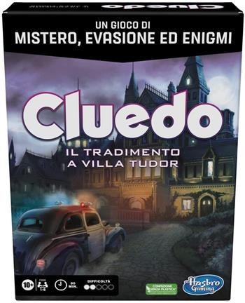 Cluedo Escape - Il Tradimento a Villa Tudor, un gioco di misteri ed enigmi in versione Escape Game  Hasbro 2022 | Libraccio.it