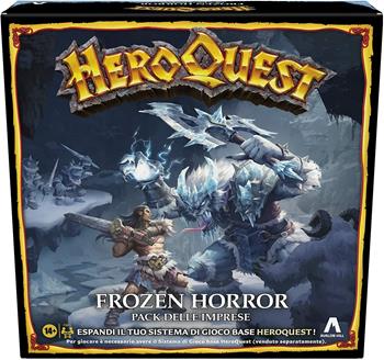 Avalon Hill - HeroQuest, Pack delle imprese Frozen Horror, gioco dungeon crawler dai 14 anni in su  Avalon Hill 2022 | Libraccio.it