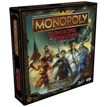 Monopoly Dungeons and Dragons Movie - L'onore dei ladri. Gioco da tavolo  Hasbro 2023 | Libraccio.it