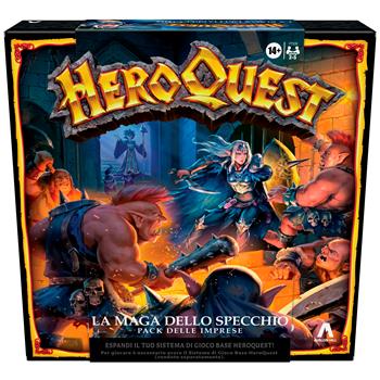 Avalon Hill, HeroQuest, Pack delle Imprese, La Maga dello Specchio, in Stile Dungeon Crawler, espansione Base HeroQuest  Avalon Hill 2022 | Libraccio.it