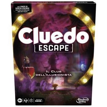 Cluedo Escape Il Club Dell'Illusionista  Hasbro Gaming 2024 | Libraccio.it