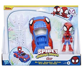 Spidey Veicolo Con Personaggio E Accessori - Spidey Web  Hasbro 2024 | Libraccio.it