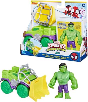 Hasbro Marvel, Spidey e i Suoi Fantastici Amici, Set Hulk Smash Truck, Action Figure con Veicolo  Hasbro 2024 | Libraccio.it
