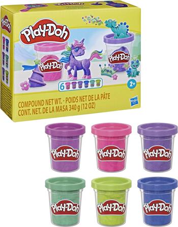 Play-Doh 6 Vasetti Brillanti  Play-Doh 2024 | Libraccio.it
