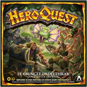 Heroquest Le Giungle Di Delthrak  Hasbro 2025 | Libraccio.it
