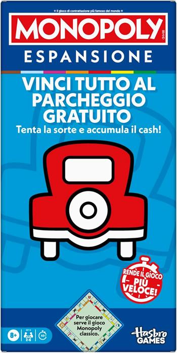 Monopoly Espansione - Vinci Tutto Al Parcheggio Gratuito  Hasbro 2025 | Libraccio.it