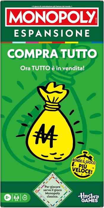 Monopoly Espansione - Compra Tutto!  Hasbro 2025 | Libraccio.it