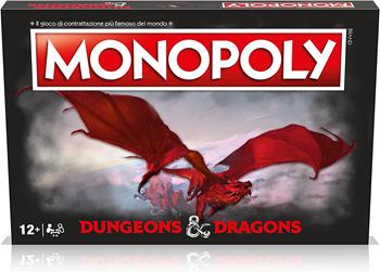 Monopoly Dungeons & Dragons. Gioco da tavolo  Winning Moves 2025 | Libraccio.it