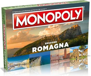 Winning Moves Monopoly Romagna City - giochi da tavolo, da 2 a 6 persone, et&#224; 8+  Winning Moves 2025 | Libraccio.it