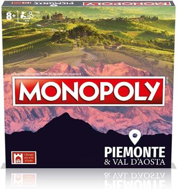 Monopoly - i borghi pi&#249; belli d'Italia - Piemonte e Valle d'Aosta. Gioco da tavolo  Winning Moves 2025 | Libraccio.it