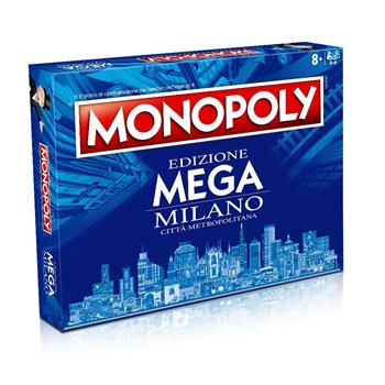 Monopoly - Edizione mega Milano citt&#224; metropolitana. Gioco da tavolo  Winning Moves 2025 | Libraccio.it