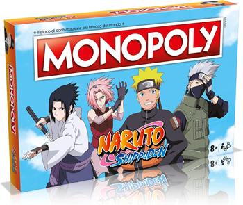 Winning Moves Monopoly Naruto - giochi da tavolo, da 2 a 6 persone, et&#224; 8+  Winning Moves 2025 | Libraccio.it