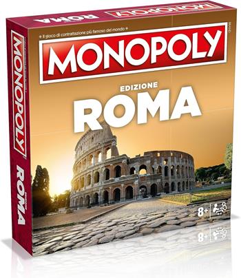 Winning Moves Monopoly Rome City - giochi da tavolo, da 2 a 6 persone, et&#224; 8+  Winning Moves 2025 | Libraccio.it
