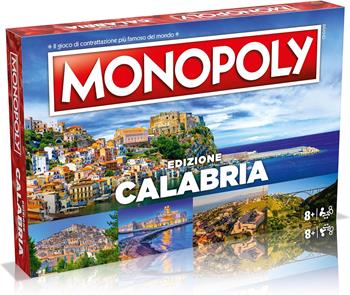Winning Moves Monopoly Kalabria City - giochi da tavolo, da 2 a 6 persone, et&#224; 10+  Winning Moves 2025 | Libraccio.it