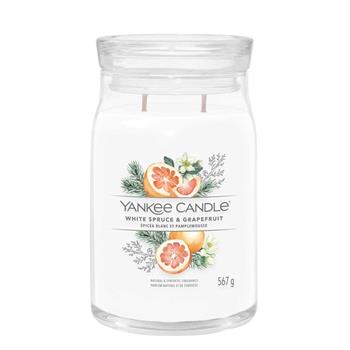 Giara Grande Signature White Spruce & Grapefruit  Yankee Candle 2025 | Libraccio.it