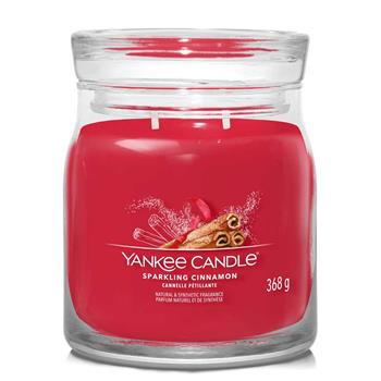 Giara Media Signature Sparkling Cinnamon  Yankee Candle 2025 | Libraccio.it