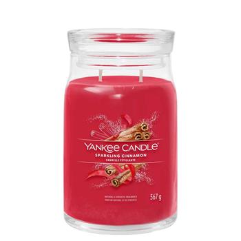 Giara Grande Signature Sparkling Cinnamon  Yankee Candle 2025 | Libraccio.it