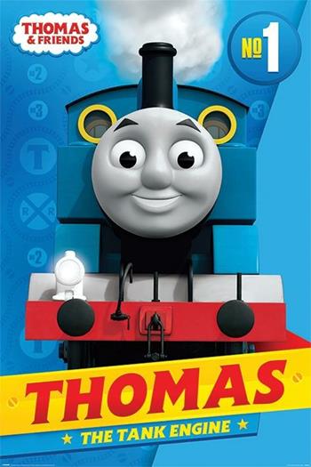 Poster 61X91,5 Cm Thomas & Friends. Thomas The Tank Engine  Pyramid 2024 | Libraccio.it