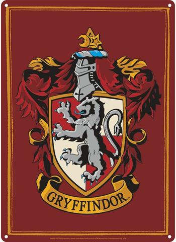 Targa in Metallo Small Grifondoro Harry Potter  Gut 2021 | Libraccio.it