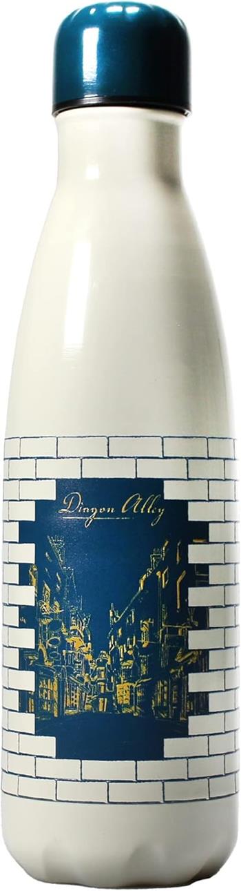 Harry Potter: Half Moon Bay - Diagon Embossed (Water Bottle Metal 500 Ml / Bottiglia Metallo)  Half Moon Bay 2024 | Libraccio.it