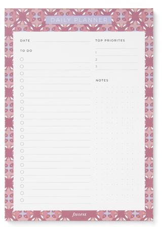 Taccuino Mediterranean Daily Planner Notepad (with magnet)  Filofax 2023 | Libraccio.it