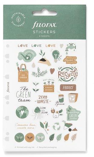 Stickers segnapagina Eco Essential Stickers  Filofax 2023 | Libraccio.it