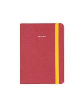 Agenda accademica Letts 2023-24, Raw A6, settimanale, Rosso - 14,8 x 10,5 cm