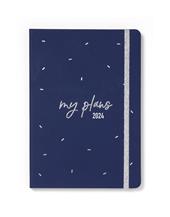 Agenda Letts 2024, Joy A5 Settimanale Blu - 21 x 15 cm