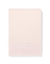 Agenda Letts 2024, Conscious A5 Settimanale Rosa cipria - 21 x 15 cm