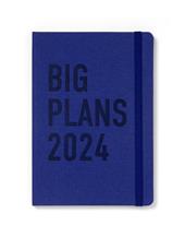 Agenda Letts 2024, Big Plans A5 Settimanale Blu - 21 x 15 cm
