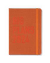 Agenda Letts 2024, Big Plans A5 Settimanale Arancione - 21 x 15 cm