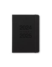 Agenda accademica Letts 2024-2025, 12 mesi, Memo A6, giornaliera, Nero - 21 x 15 cm