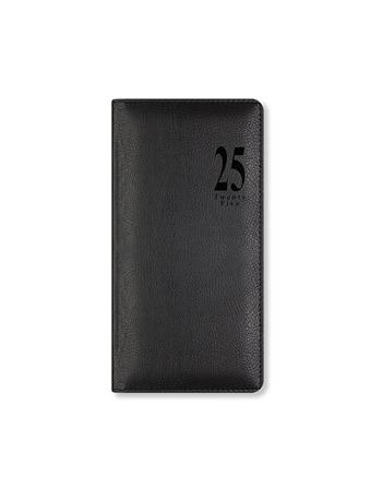 Agenda annuale 2025 Letts 12 Mesi, Milano Slim settimanale nero - 16,6 x 8,2 cm  Letts 2024 | Libraccio.it