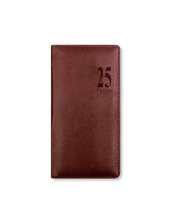 Agenda annuale 2025 Letts 12 Mesi, Milano Slim settimanale cioccolato - 16,6 x 8,2 cm  Letts 2024 | Libraccio.it