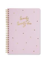 Agenda annuale 2025 Letts 12 Mesi, Celebrate A5 settimanale rosa - 21 x 14,8 cm