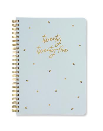 Agenda annuale 2025 Letts 12 Mesi, Celebrate A5 settimanale azzurro - 21 x 14,8 cm  Letts 2024 | Libraccio.it