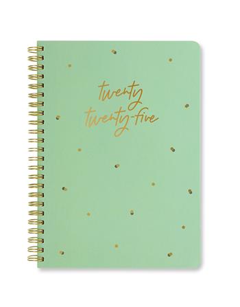 Agenda annuale 2025 Letts 12 Mesi, Celebrate A5 settimanale menta - 21 x 14,8 cm  Letts 2024 | Libraccio.it
