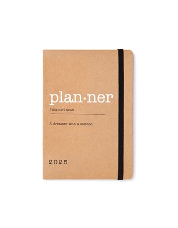 Agenda annuale 2025 Letts 12 Mesi, Eco Writers Words A6 settimanale Kraft - 14,8 x 10,5 cm  Letts 2024 | Libraccio.it