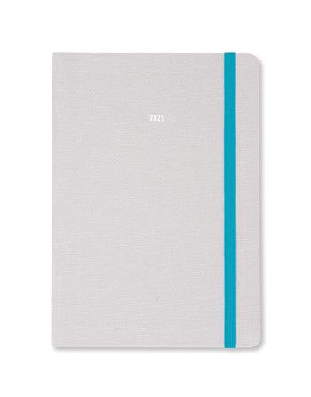 Agenda annuale 2025 Letts 12 Mesi, Raw A5 settimanale grigio - 21 x 14,8 cm  Letts 2024 | Libraccio.it
