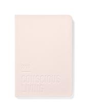 Agenda annuale 2025 Letts 12 Mesi, Conscious A5 settimanale cipria - 21 x 14,8 cm