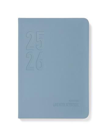 Agenda annuale 2025 Letts 12 Mesi, Conscious A5 giornaliera azzurro - 21 x 14,8 cm  Letts 2024 | Libraccio.it