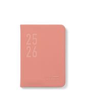 Agenda annuale 2025 Letts 12 Mesi, Conscious A6 giornaliera pesca - 14,8 x 10,5 cm