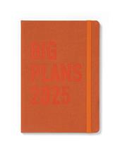 Agenda annuale 2025 Letts 12 Mesi, Big Plans A5 giornaliera arancione - 21 x 14,8 cm
