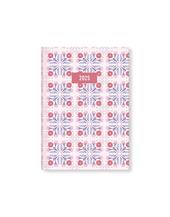 Agenda annuale 2025 Letts 12 Mesi, Morocco A6 settimanale rosa - 14,8 x 10,5 cm