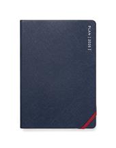 Agenda annuale 2025 Letts 12 Mesi, Serene A5 settimanale blu notte - 21 x 14,8 cm