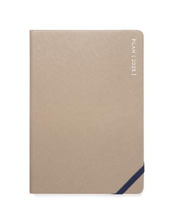Agenda annuale 2025 Letts 12 Mesi, Serene A5 settimanale tortora - 21 x 14,8 cm  Letts 2024 | Libraccio.it