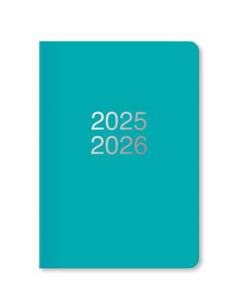 Agenda accademica 2025-2026 Dazzle A5 Settimanale Turchese - 21 x 14,8 cm  Letts 2025 | Libraccio.it